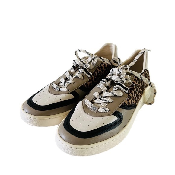 Coach Sneakers Animal Print Fall Season - Picture 1 of 8